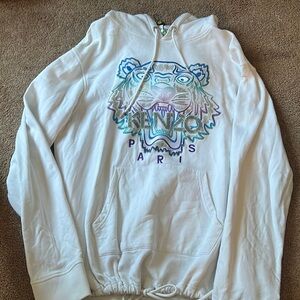 White Kenzo hoodie